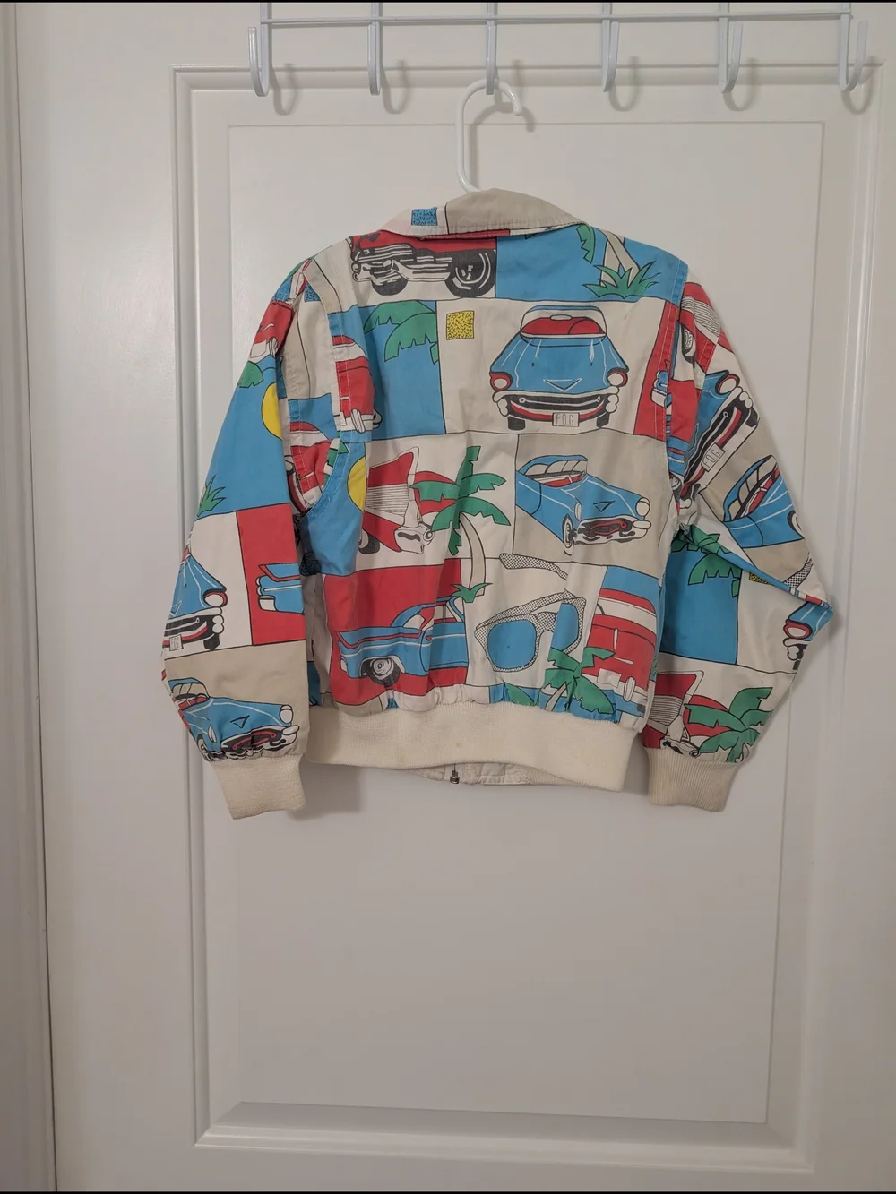 Vintage Reversible London Fog All Over Print Jacket